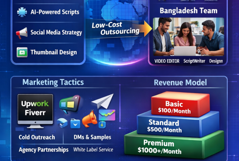 AI Content Agency: Scalable Social Media Growth Service for Global Clients