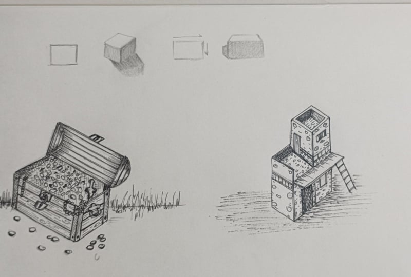 my 3D line drawing ❤️