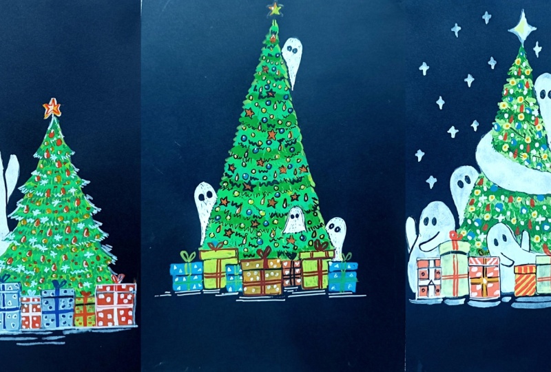 Christmas ghost
