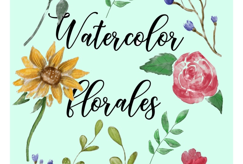 Watercolor Stickers