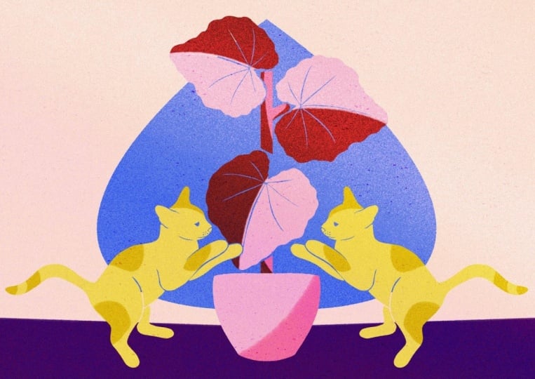 Modern Folk Art Poster
