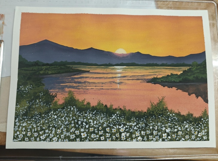 Painting of a landscape