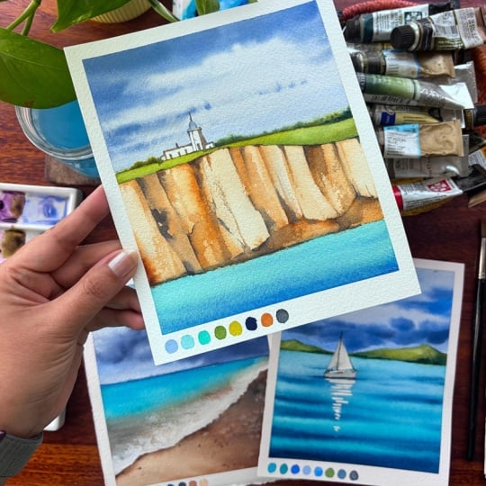 The Cliff, The Castle & The Rocks