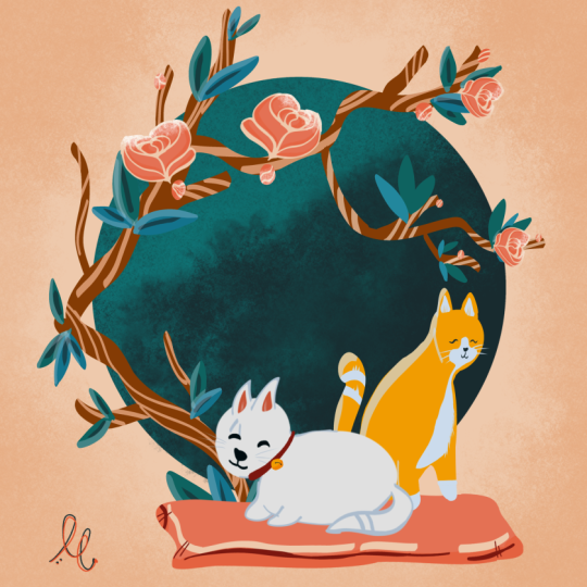 Dreamy cats