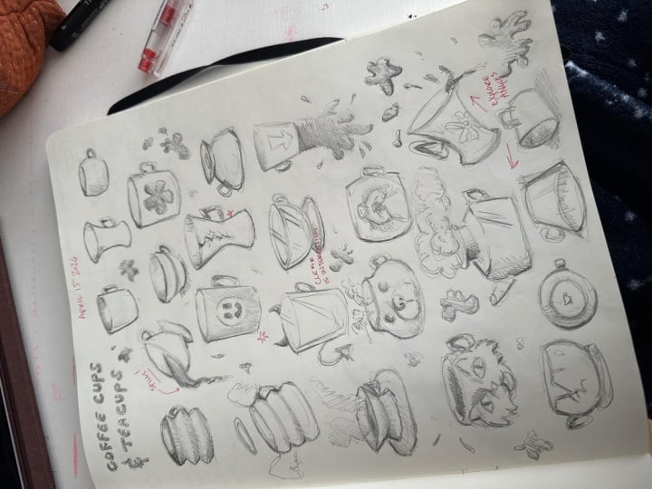 Restarting a daily drawing practice
