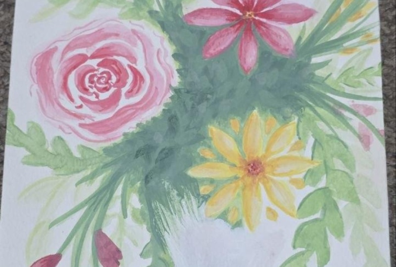 LOOSE WATER COLOUR FLORALS