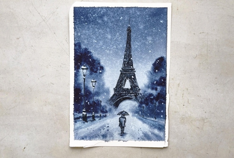 Watercolor Cityscapes Made Simple