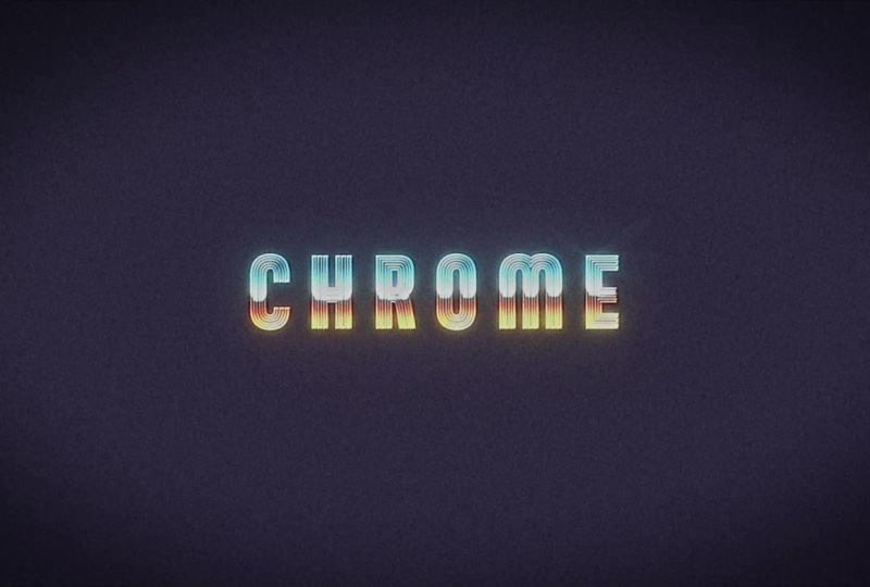 Chrome Text Project Examples