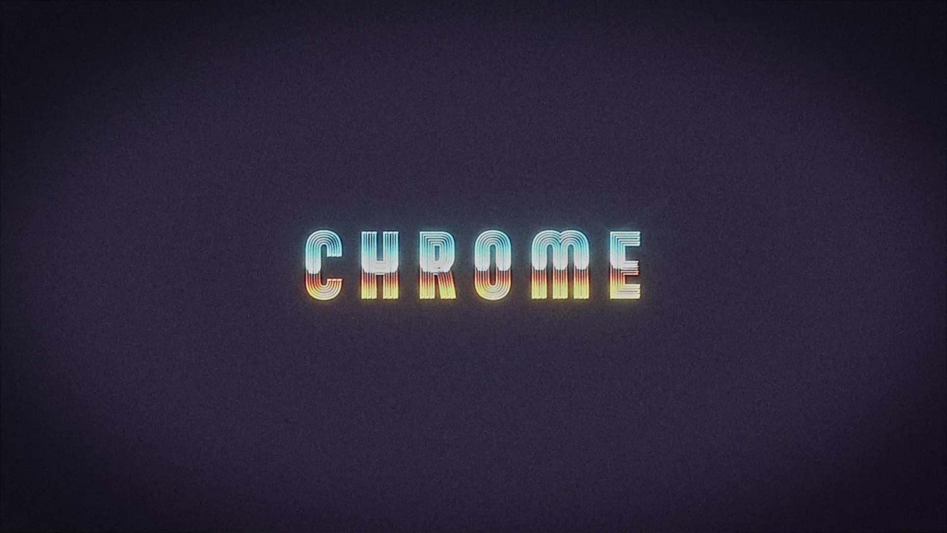 Chrome Text Project Examples - student project