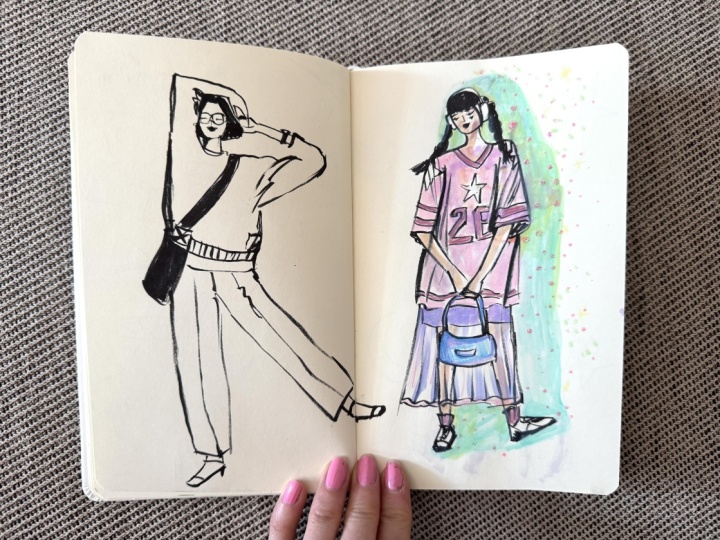 Fashion Figures Sketchbook Project