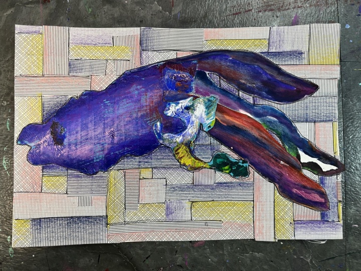 Mixed Media Collage ala E. Gallagher