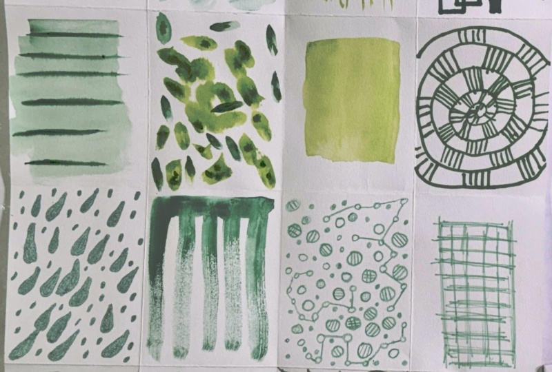 Limiting Color to Green