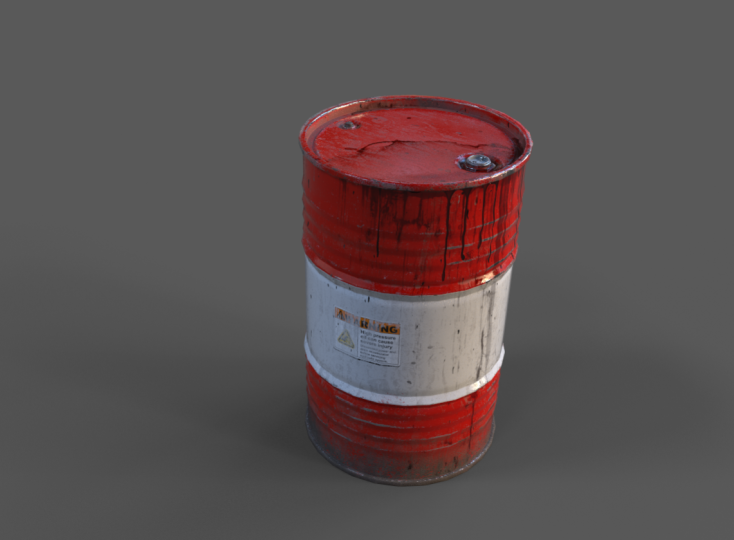 Metal Barrel