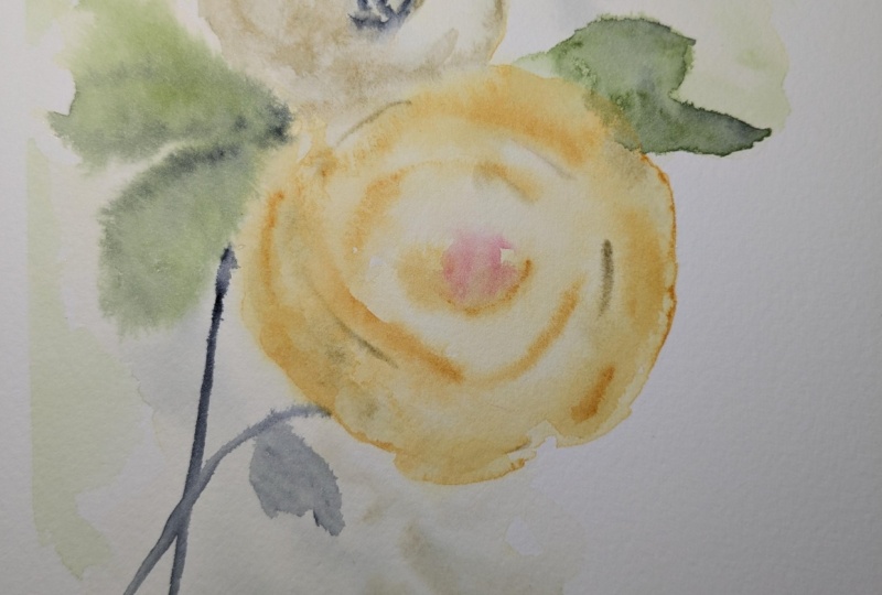 Loose Watercolor Florals