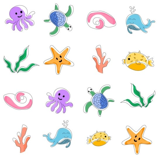 Under the sea