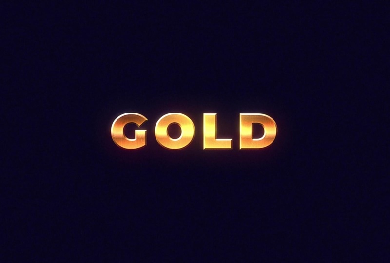 Gold Text