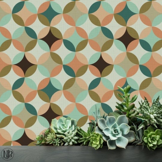 My linen texture added to a my wallpaper design.