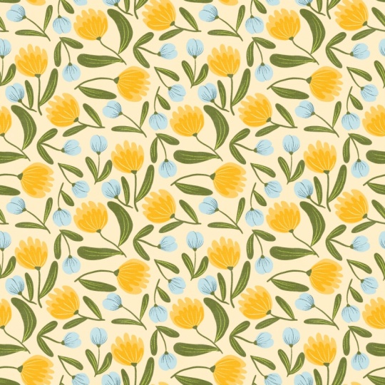 Jo’s folk floral pattern