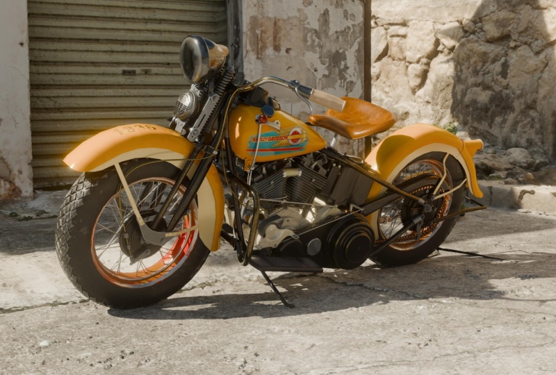 1936 Harley Davidson