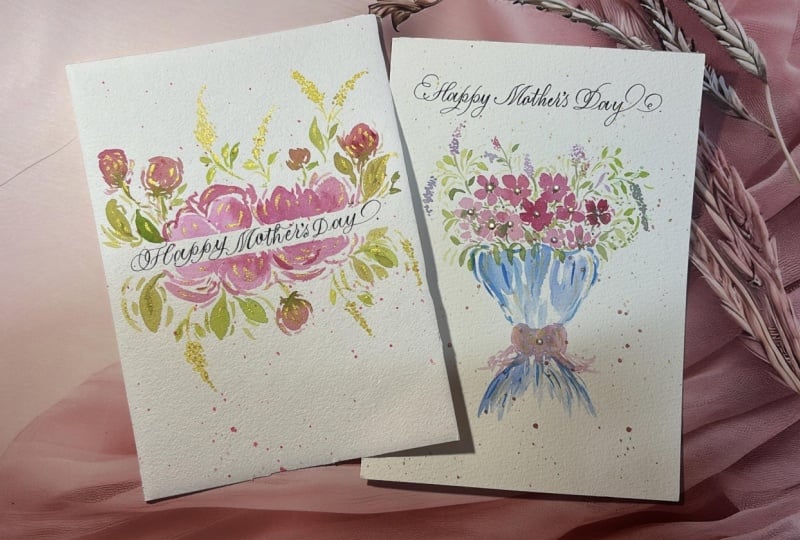 A quiet celebration of love, painted petal by petal.