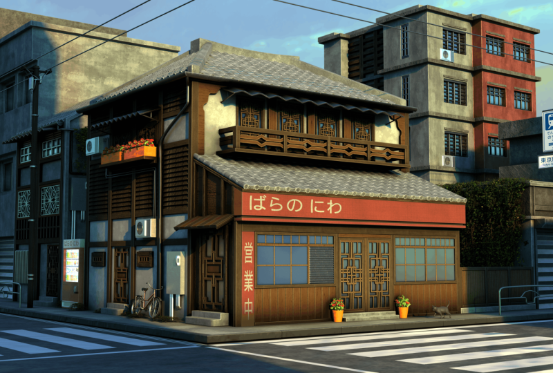 Stylized Japanese Environments