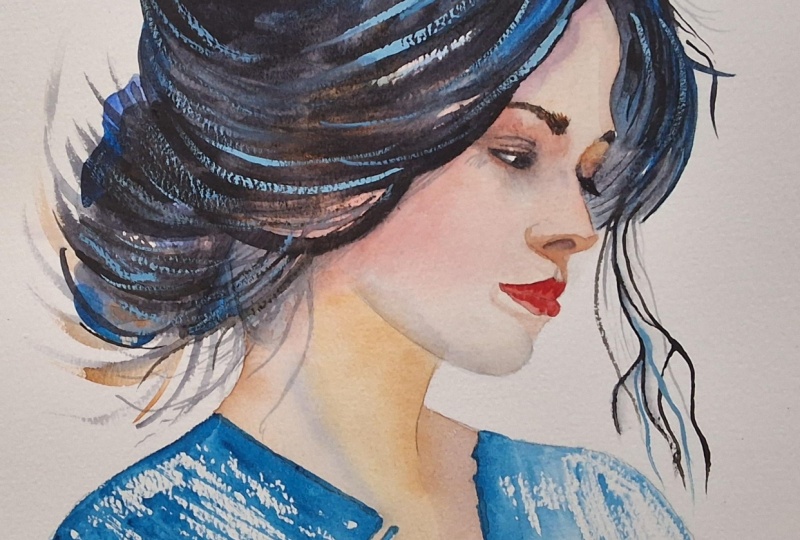 EXPRESSIVE WATERCOLOR PORTRAITS