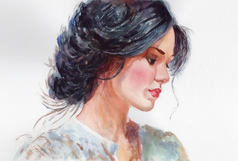 Watercolor Portrait