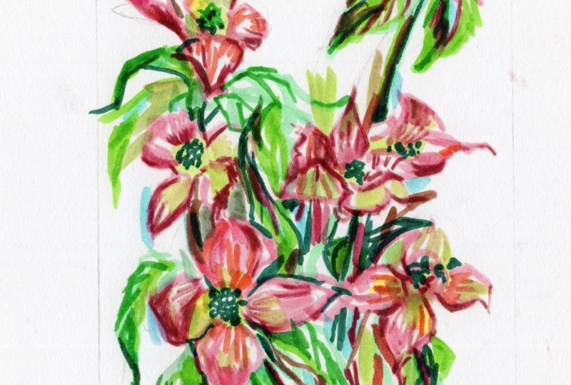 Finally Used Tombow brush I bought 10 years ago