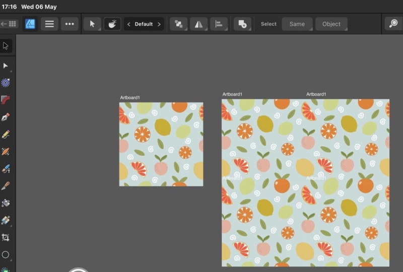 Citrus seamless pattern