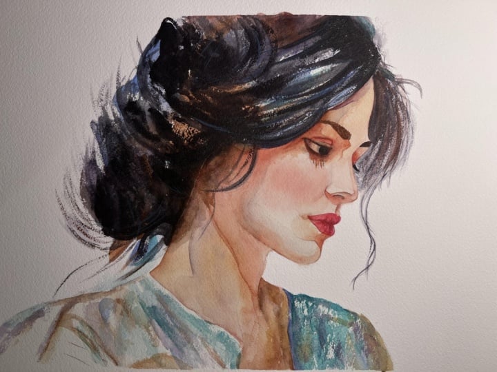 Expressive portret