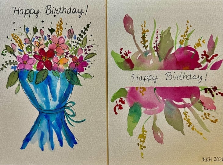 Watercolor Cards!