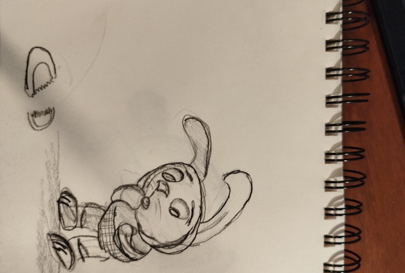 Shy rabbit