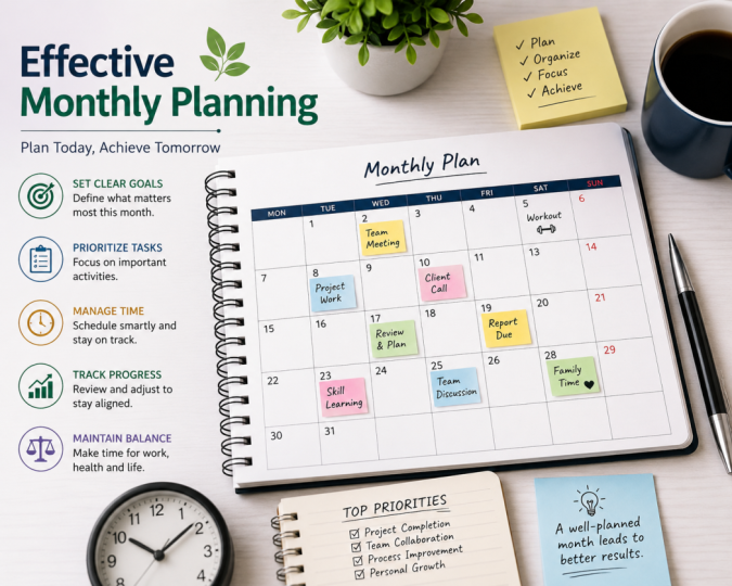Effective Monthly Planning