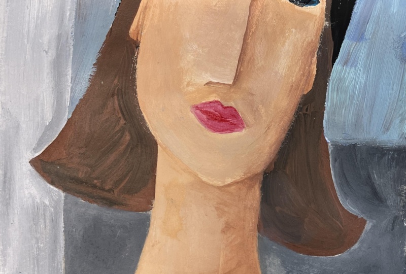 Stylizing Portrait Paintings ala Modigliani