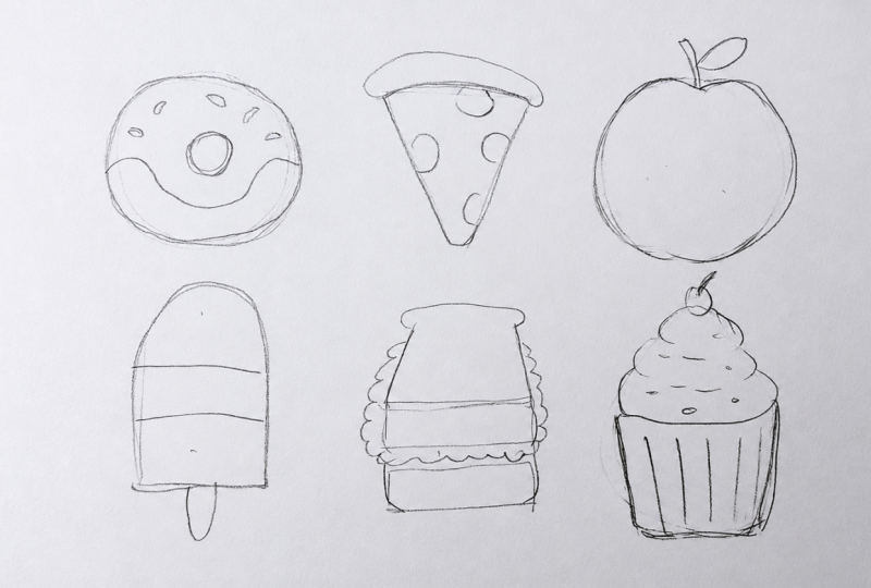 Food Doodle Set