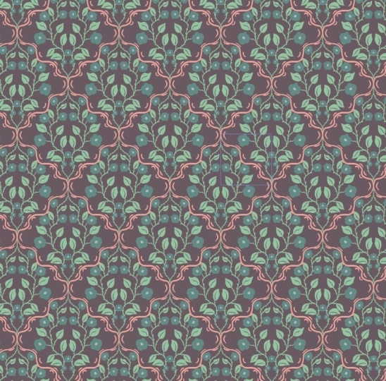 Simple Flowers in Ogee-Style Frame