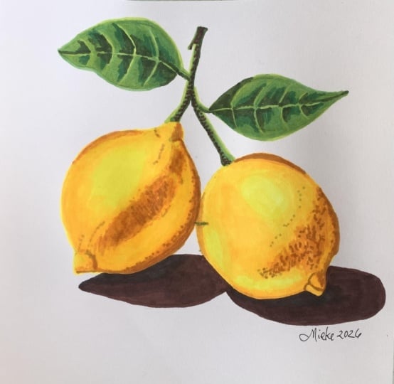 Using alcohol markers
