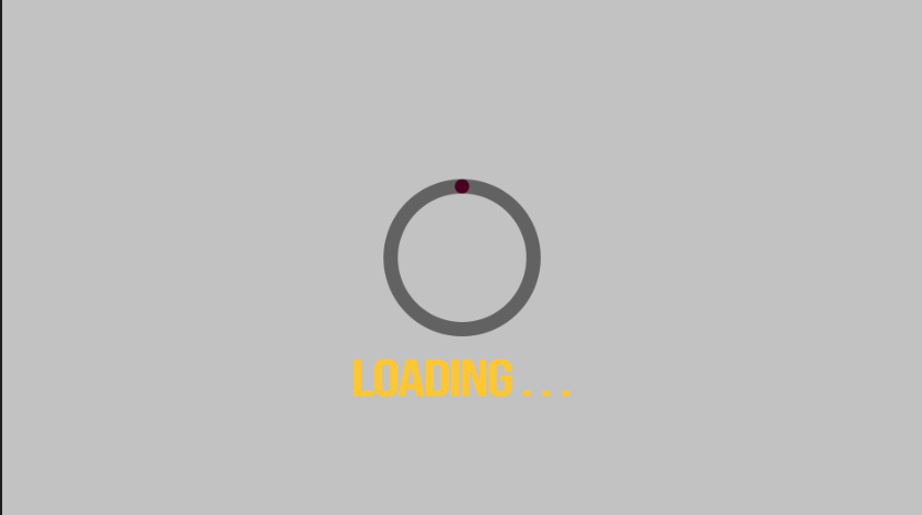 Loading Motion Graphic Project! - student project