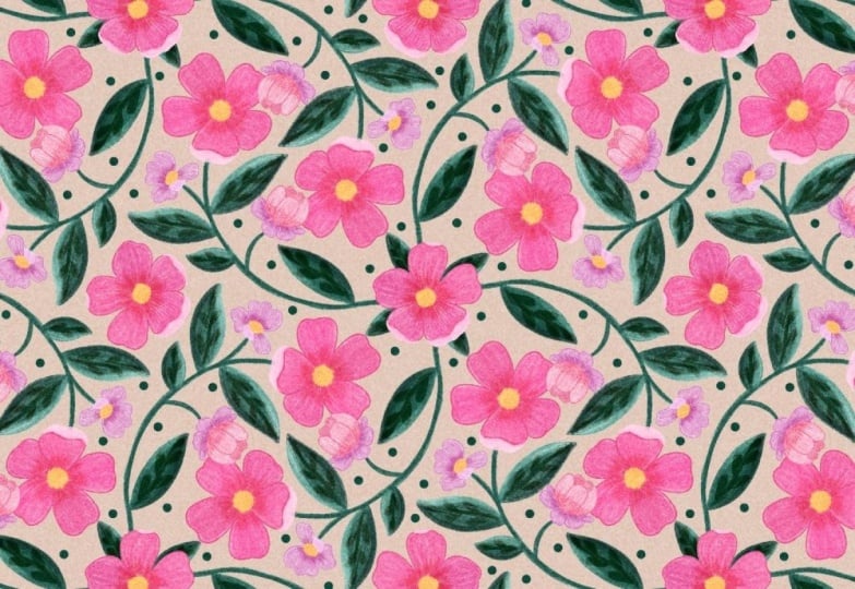 Trailing Floral Pattern
