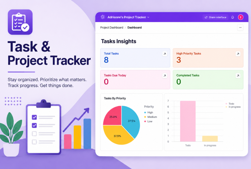 Task & Project Tracker