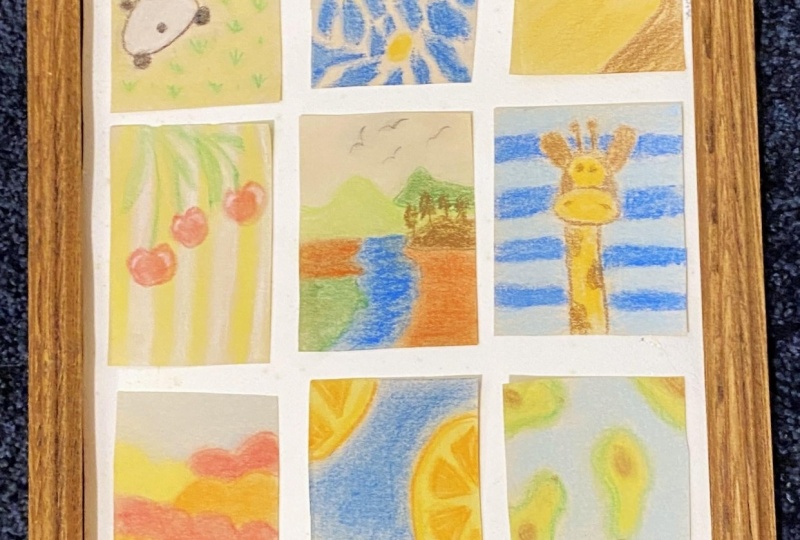 Paint & Frame It: Mini Art Pieces