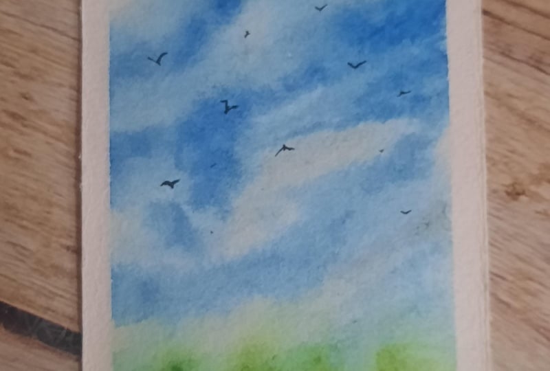 Watercolour Clouds