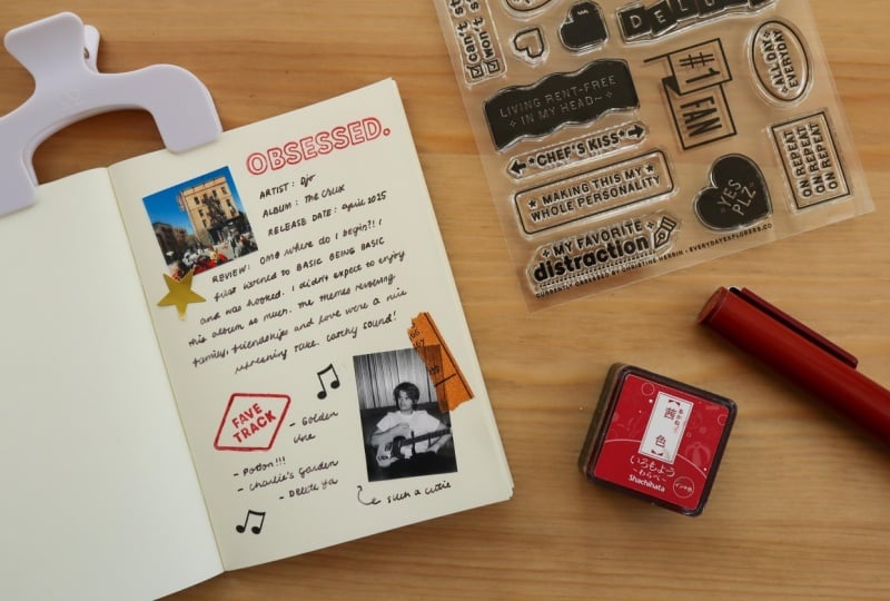 Media Journaling inspiration