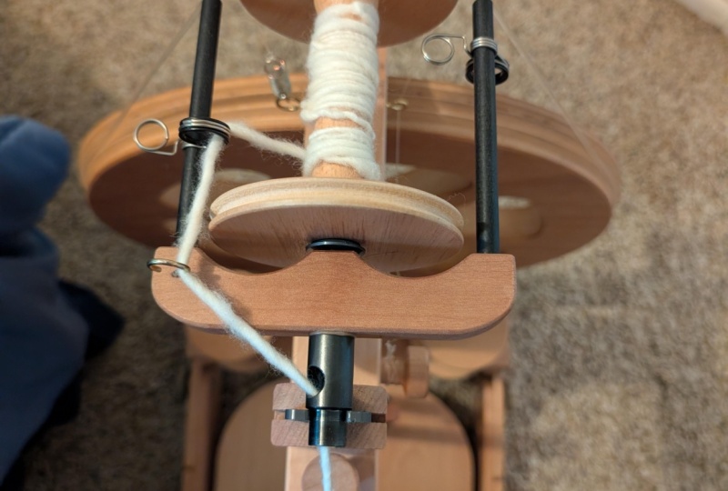 First spin!