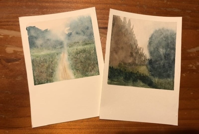 Misty Morning, Mini Landscape