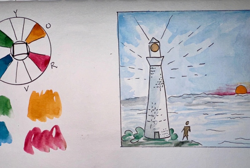 Double-Complementary Oceanscape