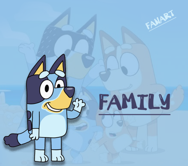 Bluey Fanart