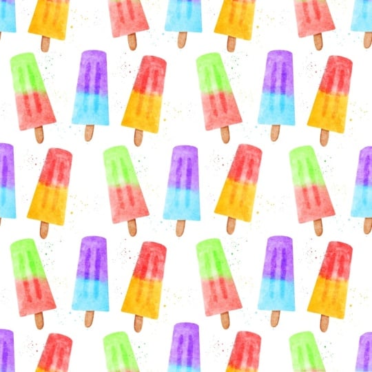 Ice pop pattern