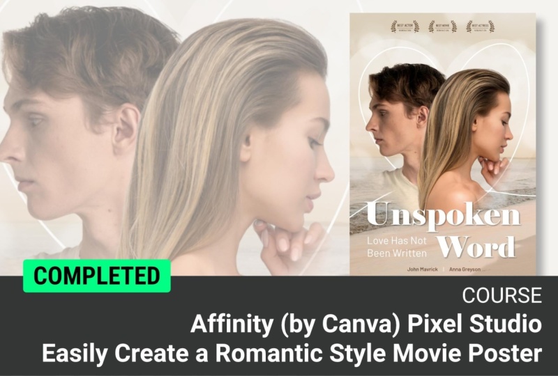 Final project - Romantic movie poster - ZUZA