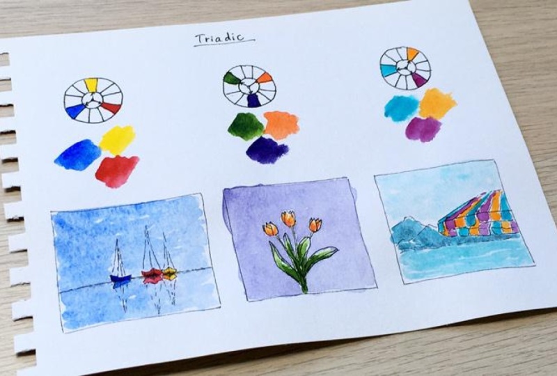 Triadic Color Combinations